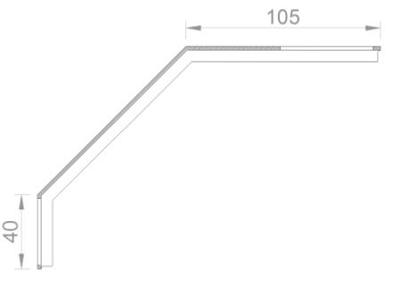 Equerre 195x105 Pour Dormant de 200