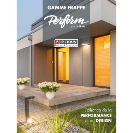 DEPLIANT MENUISERIE ALU FRAPPE