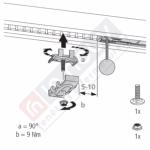 Butées Métalliques rail moteur