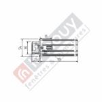 Embout escamotable crabot Femelle ZF 54 - Porte Roulement