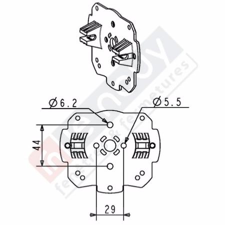 Support moteur Simu Réno