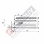 Embout escamotable ZF 64 TETON Diamètre 18 / CARRE 10