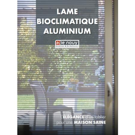 DEPLIANT LAME BIOCLIMATIQUE VOLET ROULANT